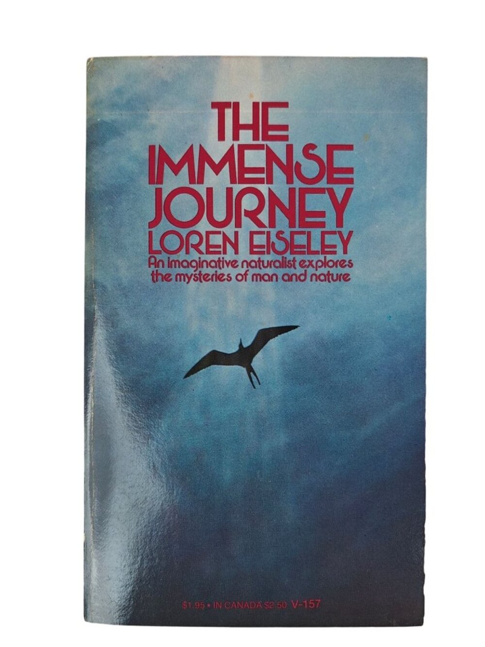 The Immense Journey Loren Eiseley Paperback 1959 Science Anthropology Nature